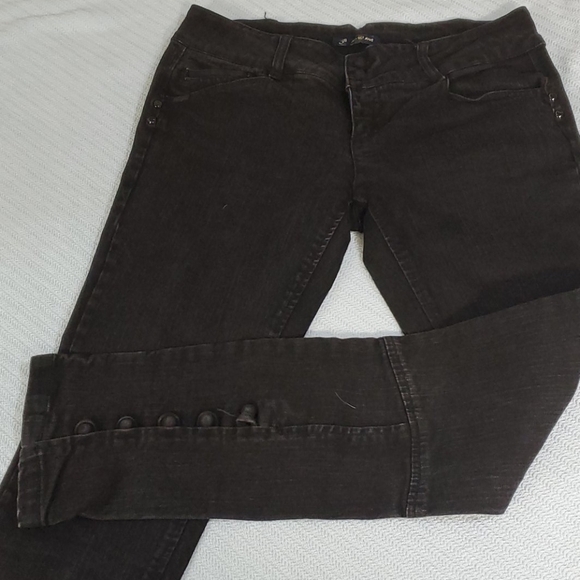Black color  Jeans size 9‎ - Picture 1 of 10